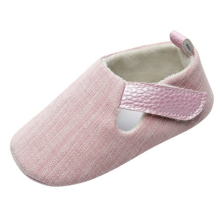 

Yinguo Baby Girls Boys Cartoon Shoes Sandals First Walkers Sole Kid Shoes Pink 12