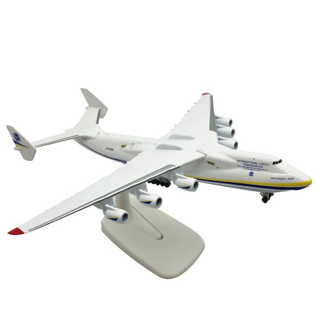 SUTENGDA 1 400 Soviet Union An-225 Mriya Transport Aircraft Model Simulation Aircraft Model Aviation Model Aircraft Kits for Collection and Gift