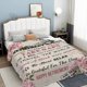 thumbnail image 2 of LHSHID Inspirational Healing Blankets Gift Blanket Flannel Soft and Comfortable Anti static Bed Sofa Blanket 50x60in, 2 of 6