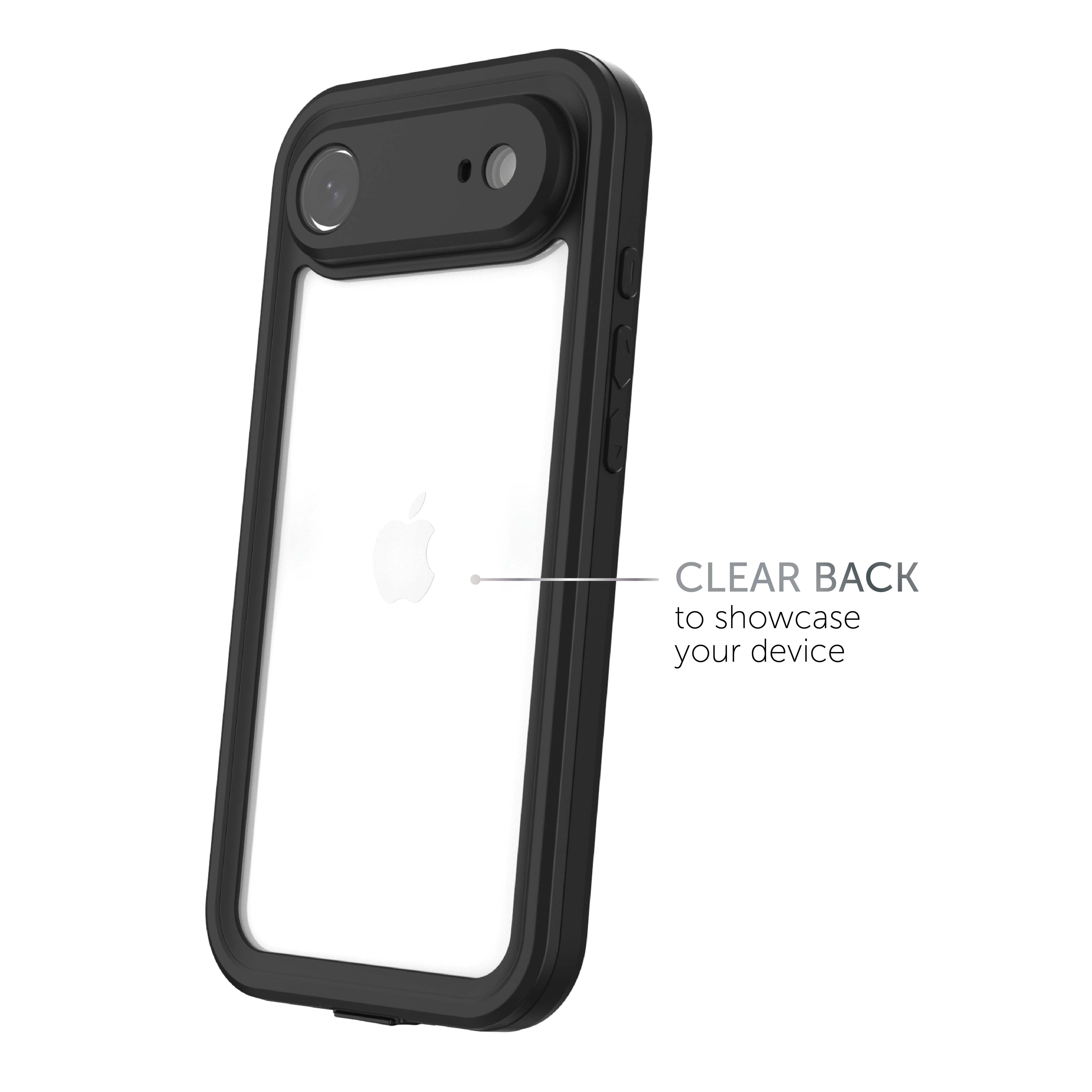 Body Glove Tidal Waterproof Phone Case for iPhone Air - Black/Clear