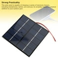 thumbnail image 4 of Panel Solar De Polisilicio, Resistente, De Alta Eficiencia, Ligero, 1,2 W, 5 V, Panel Solar Multifuncional, Fácil Bricolaje, 2 Piezas Para Teléfono, 4 of 7
