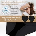thumbnail image 2 of Ropa interior para incontinencia, lavable, a prueba de fugas, para mujer, 2 of 6