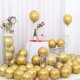 thumbnail image 3 of Juego de globos dorados gruesos de 100 piezas, para decoración de fiesta de cumpleaños Afortunado Sencillez, 3 of 5