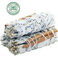 thumbnail image 2 of AncientVeda White Sage & Cinnamon Smudge Sticks Pack of 3 Bundles & Smudge Guide for Smudging, Cleansing, Meditation, Purification (Mixes, White Sage & Cinnamon), 2 of 3