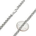 thumbnail image 2 of 5.8mm Oxidized .925 Sterling Silver Silver Round Rolo Chain Necklace, 22 inches, 2 of 7