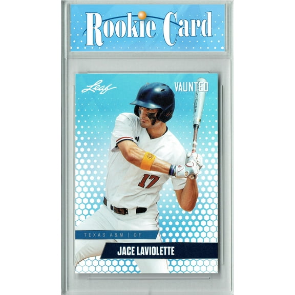 Certified Mint  Jace LaViolette 2024 Leaf Vaunted #V-06 Debut Collection Rookie Card Texas A&M