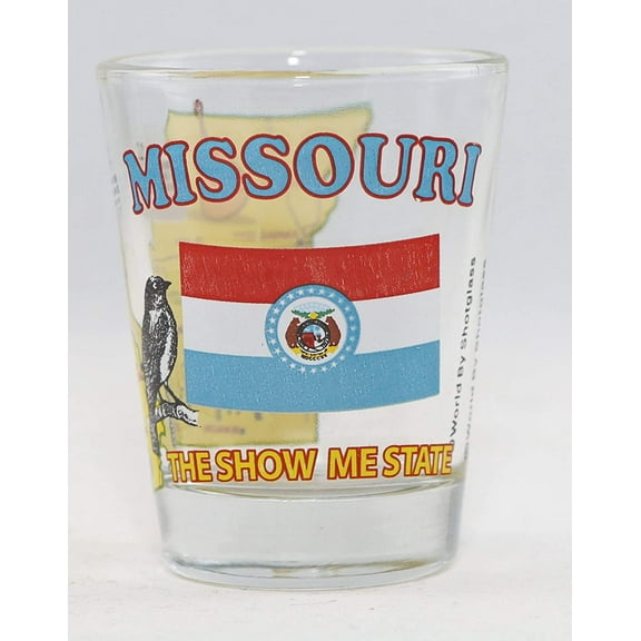 Missouri Show Me State All-American Collection Shot Glass