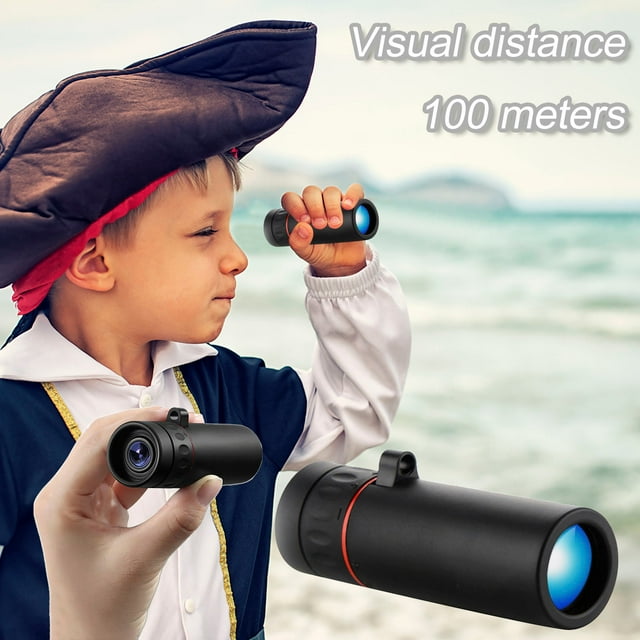 Portable Mini Monocular Telescope for Kids Outdoor Exploration and Bird Watching Adventures