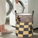 thumbnail image 5 of Balery Chess Board With Pawns Cesta de ropa redonda con asas, impermeable, independiente, para ropa, juguetes, dormitorio y familia-Medium, 5 of 6