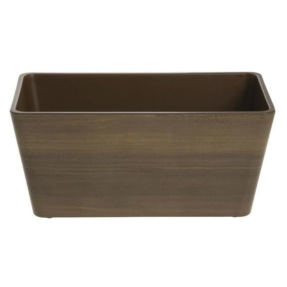 HUBERT® Pan Housing 1/3 Size Acacia Melamine - 12 3/4" L x 7" W x 6" H