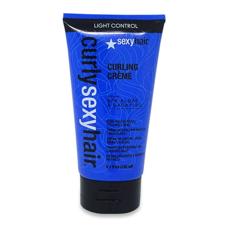 Sexy Hair - Big Sexy Curling Creme - 5.1 Oz (Best Hair Curling Products For Straight Hair)