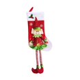 thumbnail image 3 of Colgante de árbol de Navidad, , Calcetín Largo, Decoración, Regalo, Colgante de árbol de Navidad, Rústico, Adorable Bolsa de Dulces para Vacacione Chica, 3 of 8