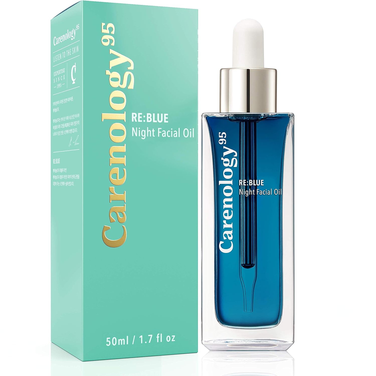 Carenology95 RE:BLUE Night Facial Oil 50ml/1.7oz