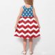thumbnail image 5 of Odeerbi Niñas Día de La Independencia A-Línea Vestido de Tanque Con Bolsillos Verano Patriótico Estrella Raya Cuello Redondo Vestido de Sol Casual, 5 of 7