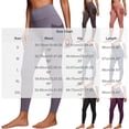 thumbnail image 3 of Gfyviroh Womens High Rise Yoga Leggings Stretch Shaping Workout Pants Tummy Control Active Wear with Side Pockets, 3 of 5