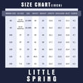 thumbnail image 6 of LittleSpring Summer Hawaiian Shirt for Little Boys Short Sleeve Button Down Shirts Casual Green Leaves 5T, 6 of 6