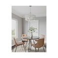 thumbnail image 4 of Progress Lighting Gulliver 4-Light Pendant, Galvanized, Open Design, Wood Grained Texture, Canopy Included, 4 of 10