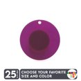 thumbnail image 1 of 25 Units Acrylic Circle Blanks With Hole 1/8" Thick - Tranlucent Colors - (Size 4.5") Made in USA, 1 of 3
