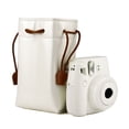 thumbnail image 5 of High Quality Solid Color POP Printer Easy to Carry Drawstring Pocket Instant Camera Case Storage Bag Protective Cover WHITE, 5 of 8