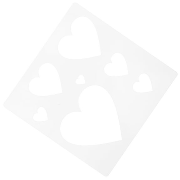 HOMEMAXS  Letter Stencil Stencils and Templates for Painting Heart Hollow