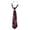 Brick Red, variant on Punk Chain Tie Necktie for Women & Girls, Sweet Cool Cravate Pour Femme, Accessories for Back to School & Prom 1PC Pink