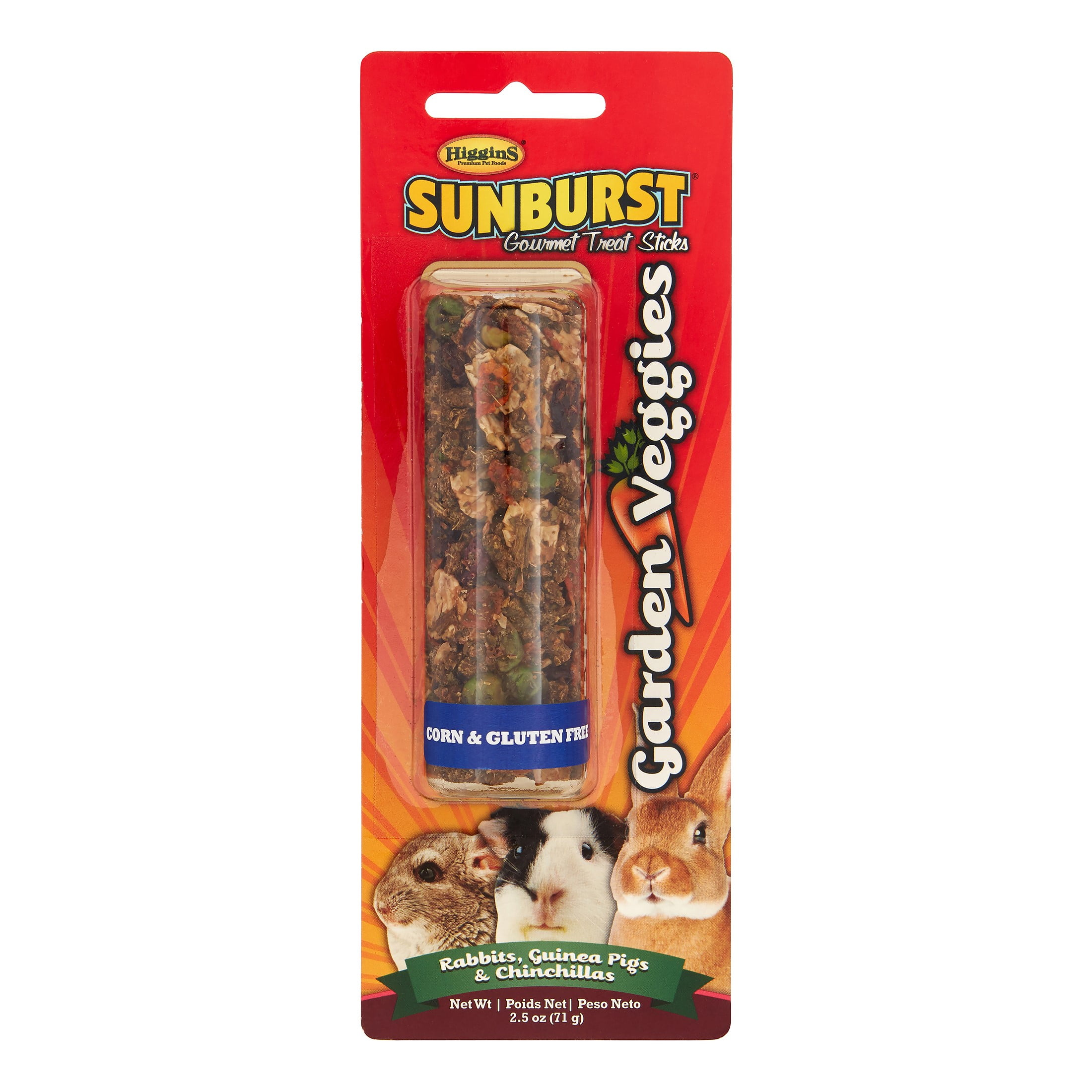 Higgins Garden Veggie Rabbit & Guinea Pig Small Animal Treat, 2.5 Oz