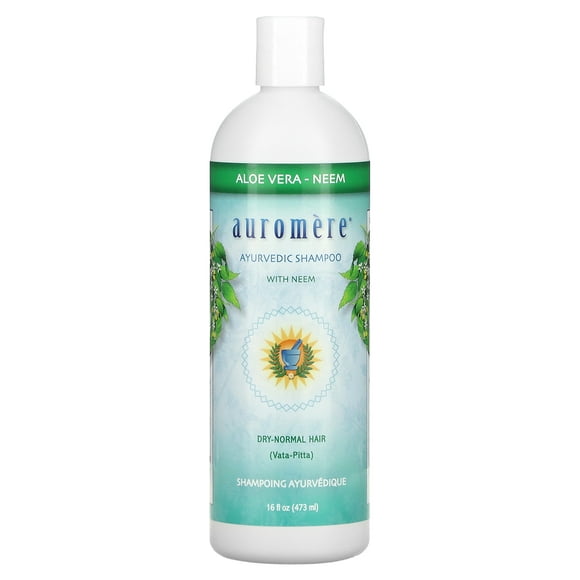 Auromere Ayurvedic Shampoo Aloe Vera Neem 16 fl oz Pack of 3