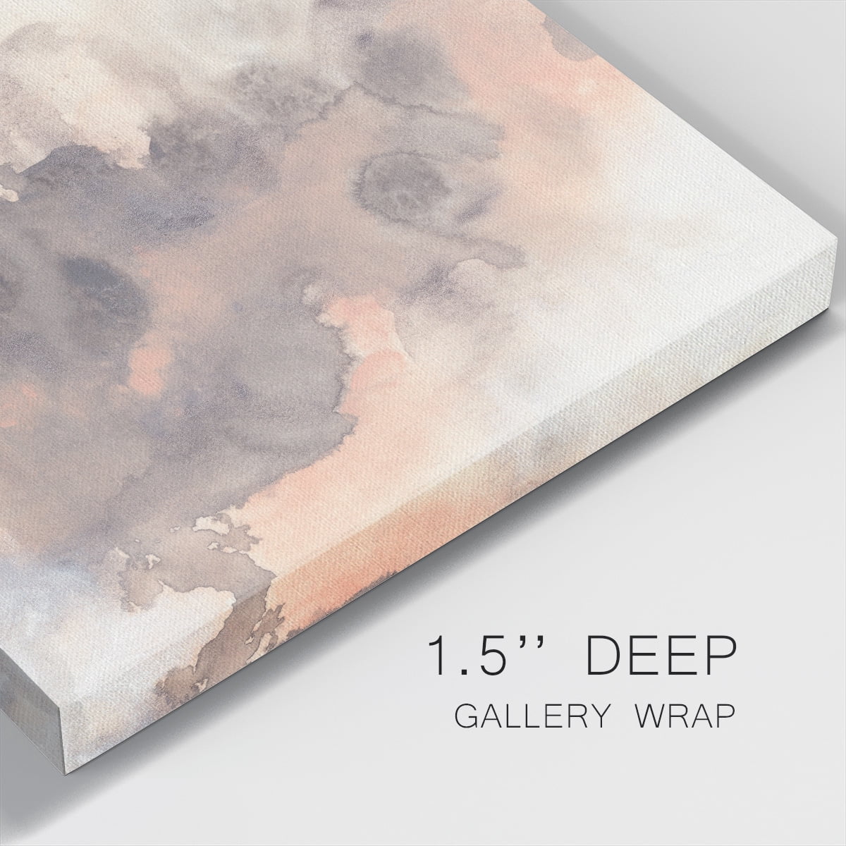Wexford Home Smoke Surface I-Premium Gallery Wrapped Canvas, 16" x 16" - Ready to Hang