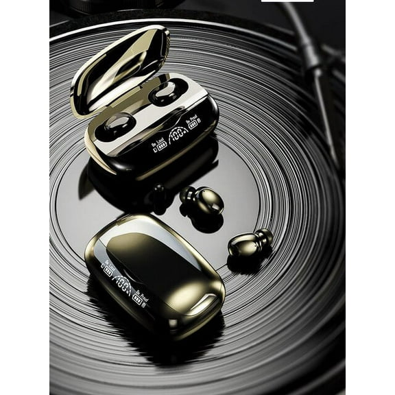 Tg03 Wireless Tws Earphone Business Bluetooth Headset Power Digital Display 5.1 Sports Hanging Ear Touch Headphone Waterproof - Earphones & Headphones