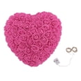 thumbnail image 2 of Rosas Artificiales Corazón Espuma Falso Hecho A Mano Romántico, 2 of 7