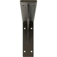 thumbnail image 3 of Ekena Millwork 2"W x 18"D x 6 1/2"H Embrey Steel Bracket, Hammered Dark Bronze, 3 of 11