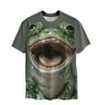 thumbnail image 2 of jobturf Mens Shirts Funny Halloween Printed Crew Neck Short Sleeve Blouse Casual Pullover Fall Tops Graphic Outfits, 2 of 9