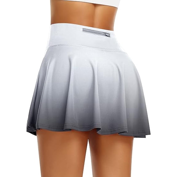 JoyGirl Pleated Tennis Skirt for Women with Shorts Athletic Golf Skorts with Pockets High Waisted Workout Running Skirts
