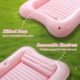 thumbnail image 3 of MoKo Tanning Pool Floats Adult, Water Filled Tanning Bed Inflatable Lounger Pool Raft Toys Blow Up Pool for Backyard Lake Beach, 3 of 8