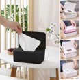 thumbnail image 5 of Tissue Box With Lid, Waterproof Dustproof Wet Wipes Box, Tissue Dispenser For Car Home Office (black), 5 of 5