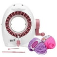 thumbnail image 1 of 22 Needles Knitting Machine with Row Counter and Plain/Tube Weave Conversion Key  Efficiently DIY Scarf Hat Sock, 1 of 10