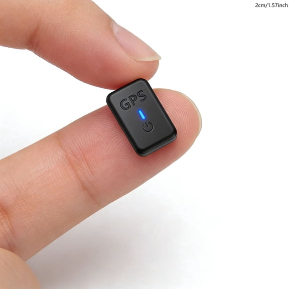 Mini 0.8 Inch Gps Tracker, Portable Magnetic Real-Time Locator for Vehicle, Kids & Pets, Global Coverage, No Monthly Subscription Fee