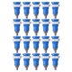 thumbnail image 1 of 20 piezas toma de banana 4mm buena transmisión uso extensivo excelente fabricación accesorios de conexión eléctrica azul, 1 of 10