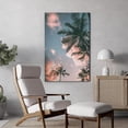 thumbnail image 2 of Wall26 Canvas Print Wall Art Tropical Palm Tree Cloud Nature Wilderness Photography Home Decor Realism Floral Botanical Southwest Rustic Countryside Desert Landscape for Living Room - 32"x48", 2 of 5