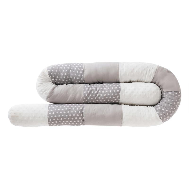 1pcs Bumper Cot Pillow for Baby Anti-Collision Crib LLDWORK Safe Bumper Snake 