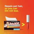 thumbnail image 5 of Bounce Pet Hair and Lint Guard Mega Dryer Sheets, Fresh Scent, 80 ct, 5 of 11
