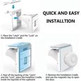 thumbnail image 2 of Safety Cupboard Door Lock (10 locks + 2 keys), 2 of 5