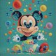 thumbnail image 1 of 5D DIY Parcial Especial en Forma Taladro Diamante Pintura Dibujos Animados Mickey Kit 30x30cm, 1 of 9