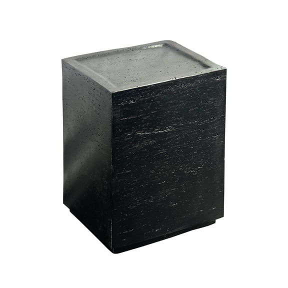 LIVILAND 14.2" Indoor/Outdoor Accent Table - Black