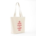 thumbnail image 7 of CafePress - Keep Calm Camp Tote Bag - Unisex Canvas Tote Bag, Beige, 1-Piece, 7 of 7