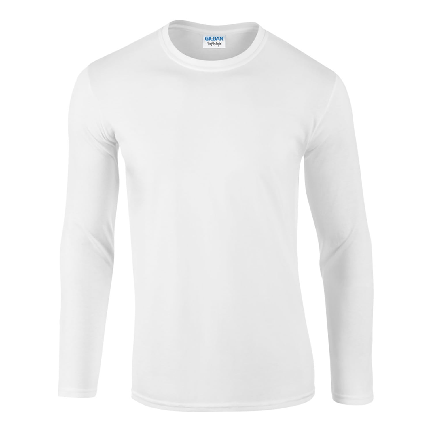 Gildan Mens Soft Style Long Sleeve T 