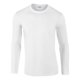 thumbnail image 1 of Gildan - Suave camiseta básica de manga larga para hombre (Blanco), 1 of 4