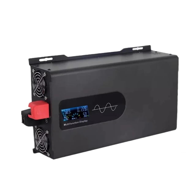 Onde Sinusoïdale Pure DC 12V 24V 48V 60V vers AC Inverseur Convertisseur de Puissance Solaire Voiture Micro Inverseur, Facile à Utiliser