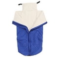 thumbnail image 2 of Warm Wheelchair Fleece Wrap Blanket, Thicken Inner Berber Fleece, Double Layer Design, Half Wrapped Style, Nice Quality Checkered Cloth, Resist Cold Wind, Protect Health, 2 of 8