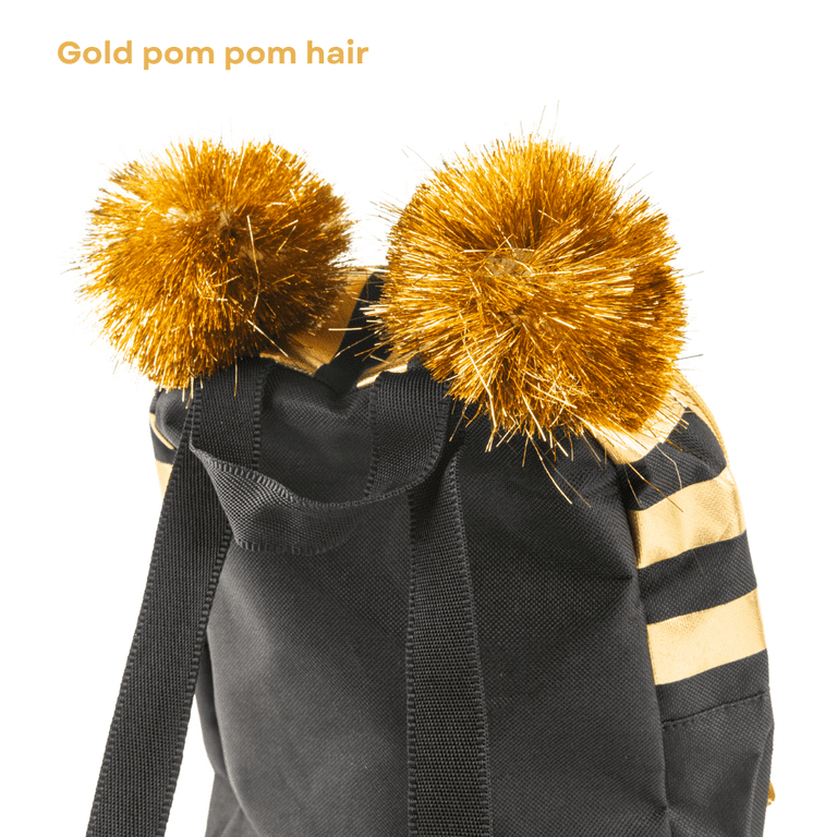 LOL Surprise Girls Mini Backpack Queen Bee Gold Backpack Purse 10 inch